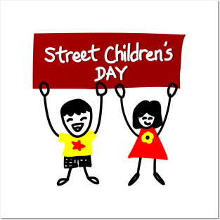 STREET CHILDREN'S DAY Posters and Art